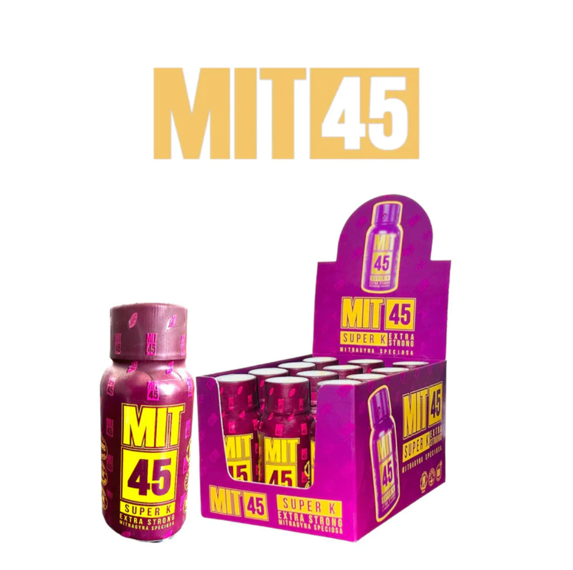 MIT45 PURPLE LIQUID KRATOM SHOT - 1OZ 12 PC ($ 13.99 EA)