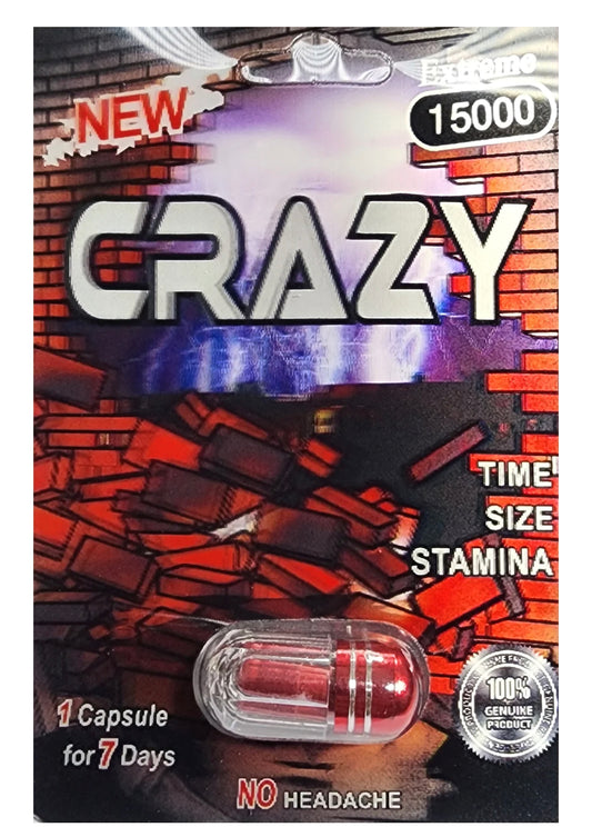 Rhino crazy single pills 1ct  $2.99 EA