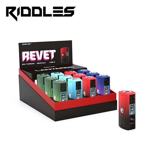 Riddles REVET 510 Thread Battery 12CT