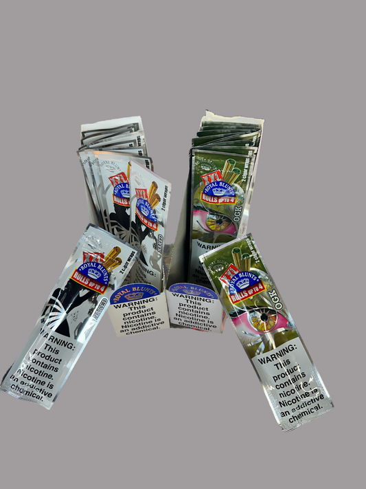 ROYAL BLUNTS XXL CIGAR WRAPS 25 PACKS OF 2