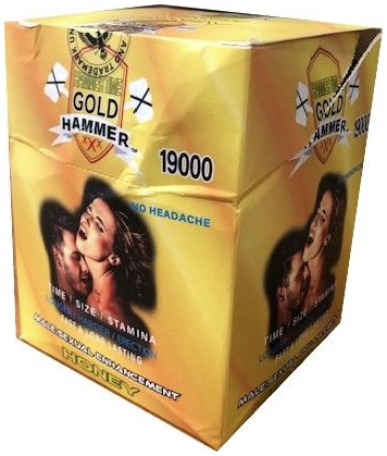 HAMMER TIME - GOLD HAMMER 19000 HONEY SINGLE PACK