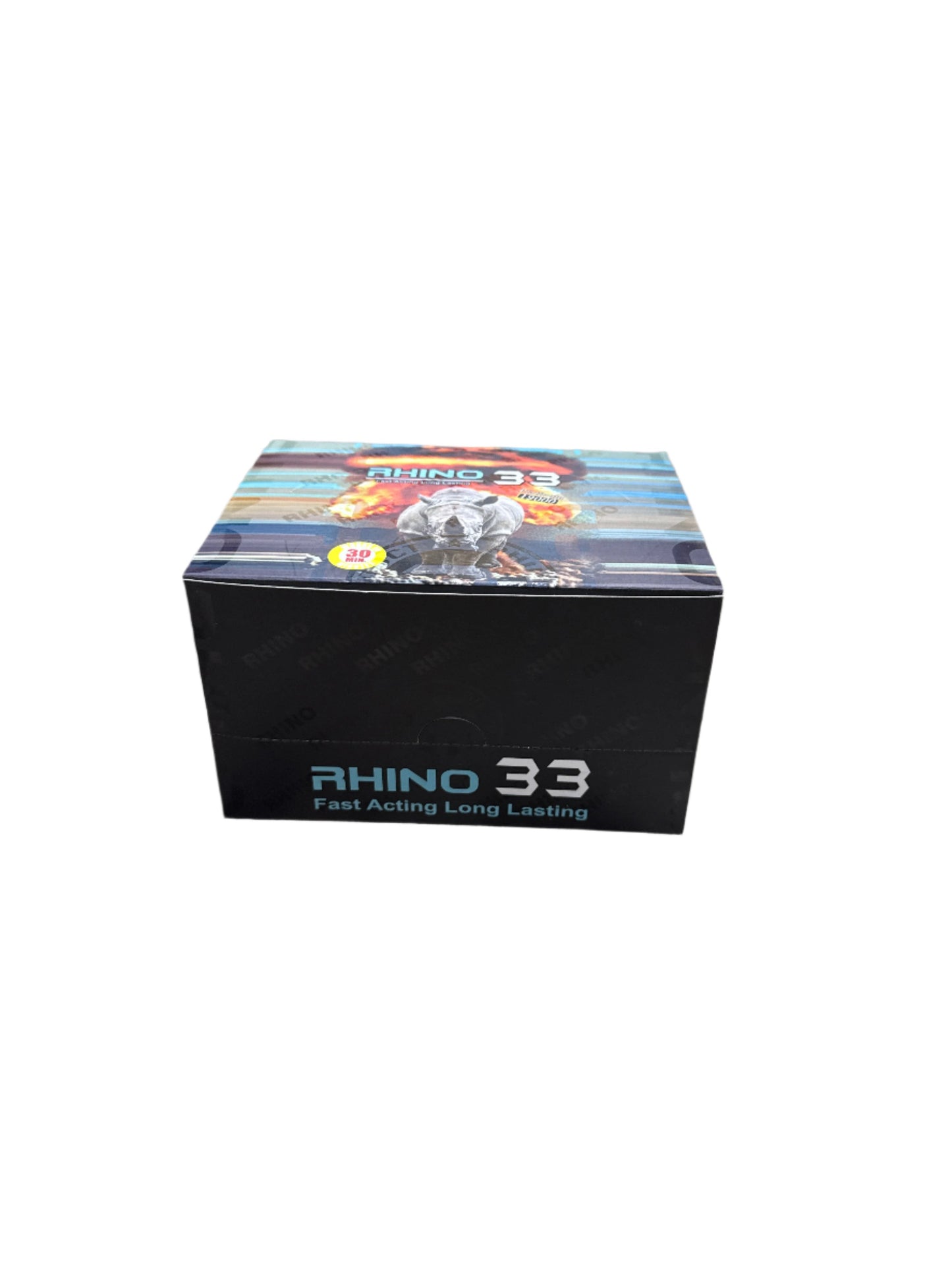 RHINO 33 PLATINUM 19000 MALE ENHANCEMENT SHOTS 12ct/Box