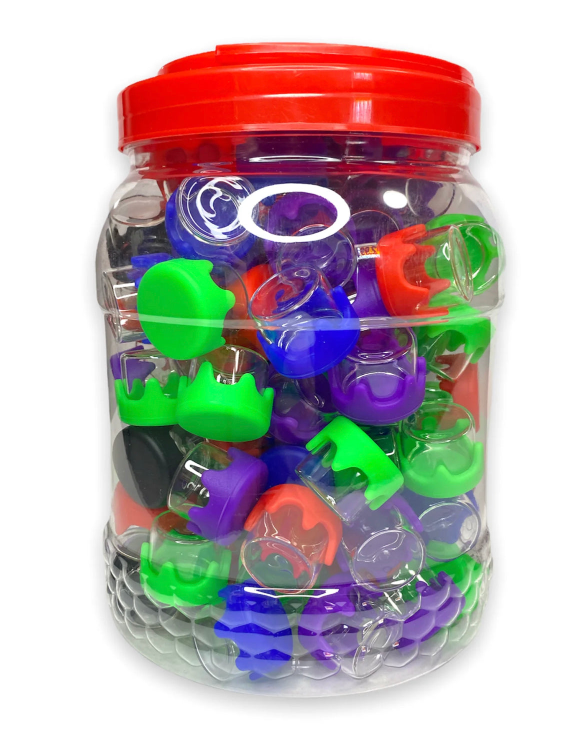 SILICON JAR 6ML 100PC ( $0.75 EA )