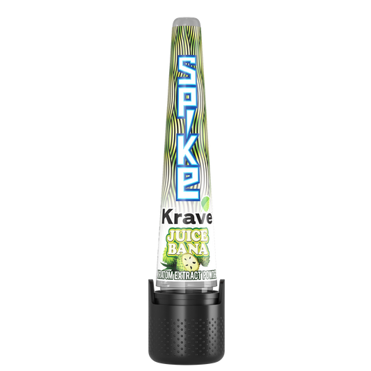 KRAVE SPIKE EXTRACT KRATOM POWDER 15PK $4.99EA