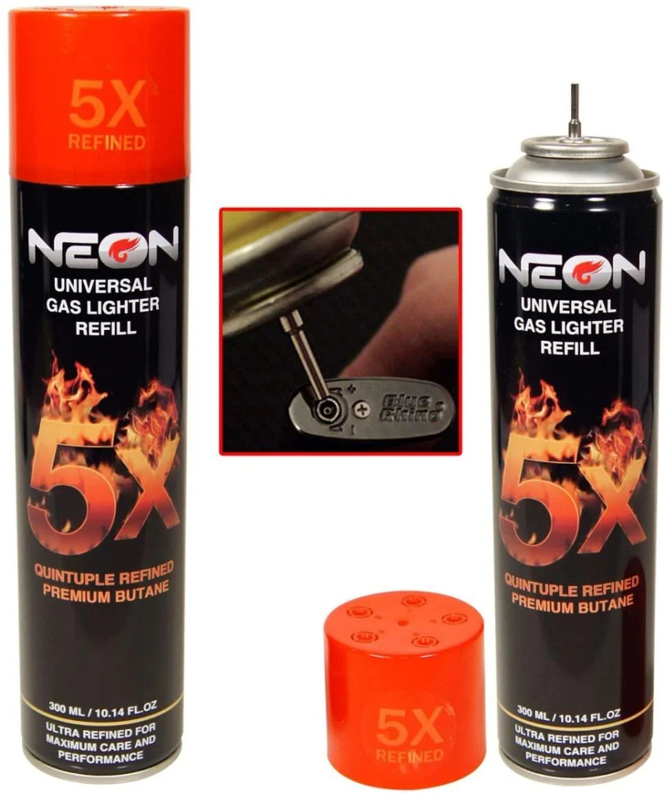 NEON BUTANE 5X 12 PC