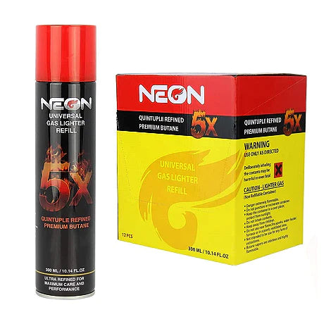 NEON BUTANE 5X 12 PC