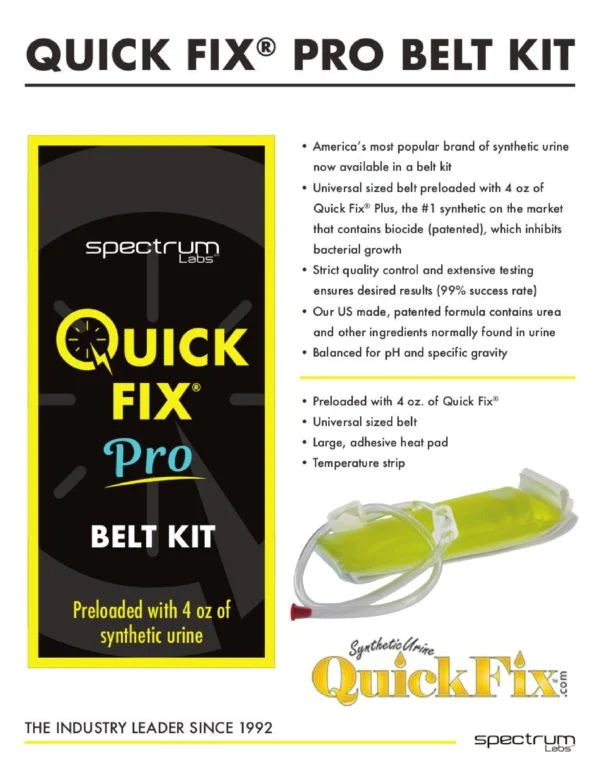 QUICK FIX PRO BELT KIT 4OZ