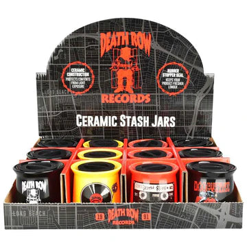 Death Row Records Ceramic Stash Jars 12 CT ($4.99 EA)