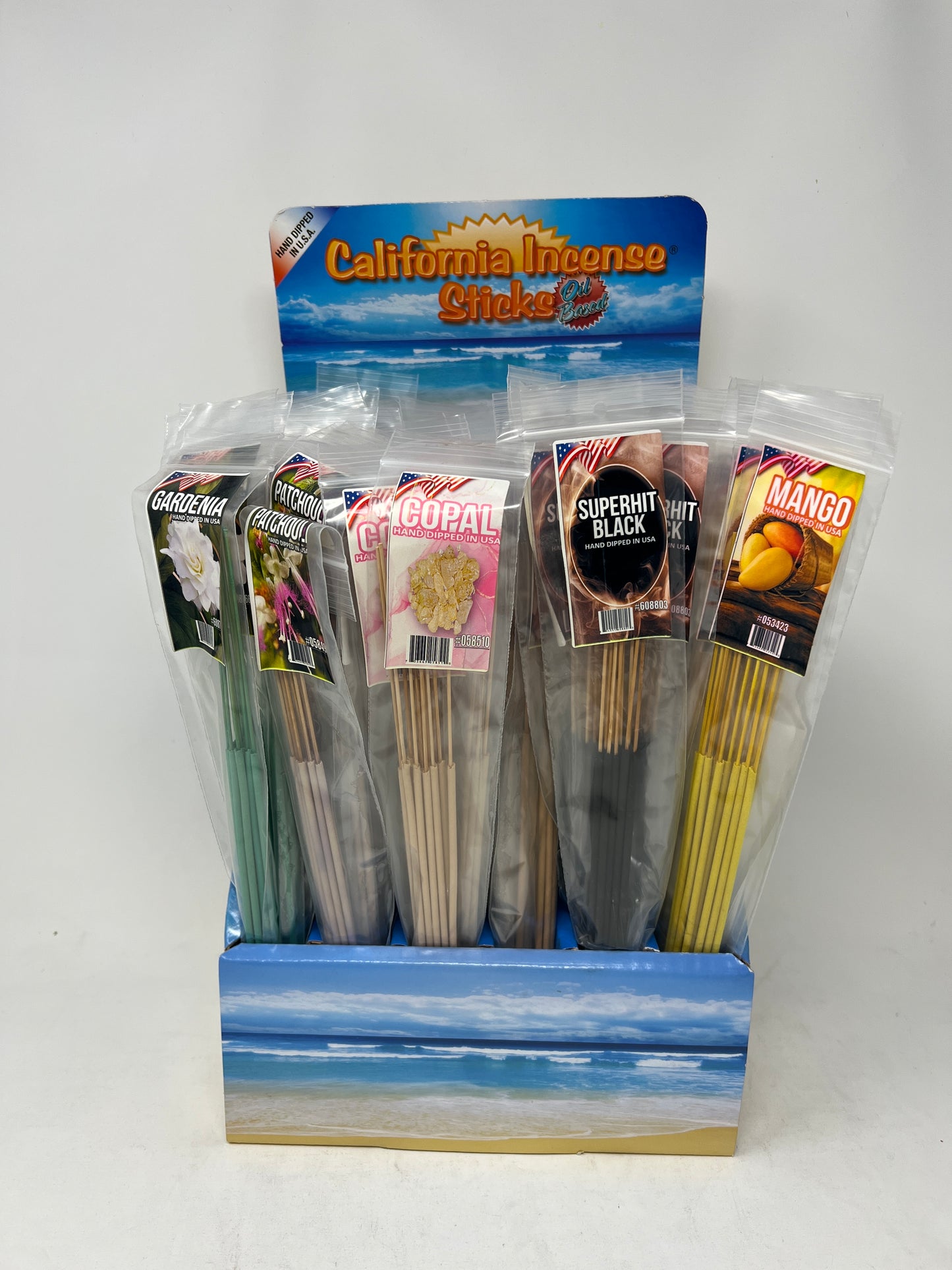 CALIFORNIA INCENSE 72 CT $0.75 EA