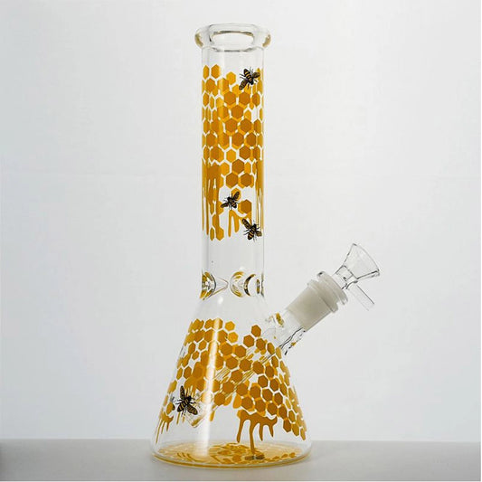 10 inch BEE THEMED WATER PIPE