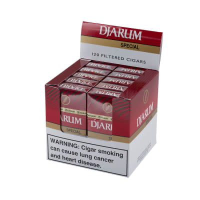 DJARUM SPECIAL FILTERED CIGARS 10 PACKS OF 12