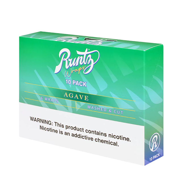 RUNTZ WRAPS LEAF 6PK-10CT