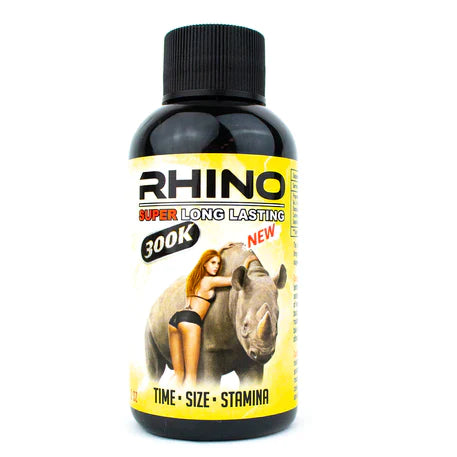 Rhino Shots 2oz 12pk Display 300k yellow