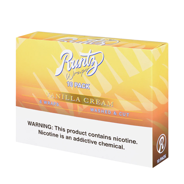 RUNTZ WRAPS LEAF 6PK-10CT