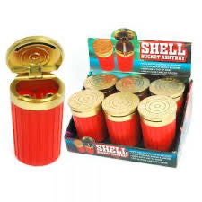 SHELL BUCKET ASHTRAY 6CT ( $4.99 EA )