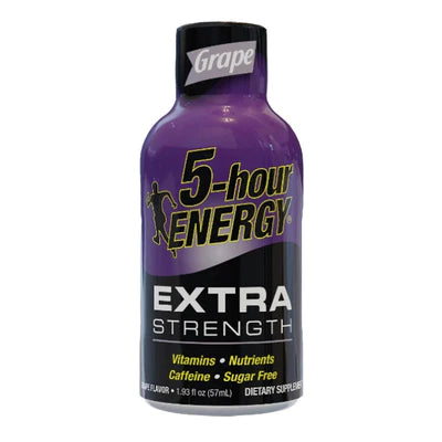 5 HOUR ENERGY EXTRA STRENGTH GRAPE 12 CT