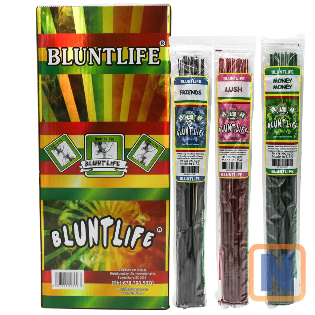 BLUNTLIFE JUMBO INCENSE 24CT ($3.99 EA)