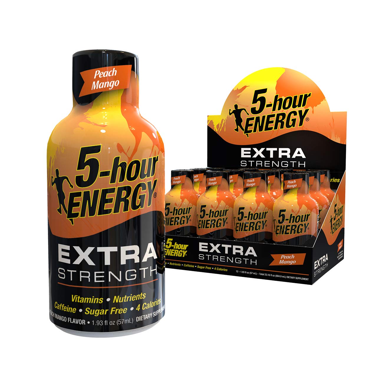 5 Hour Energy Extra Strength - PeachMango