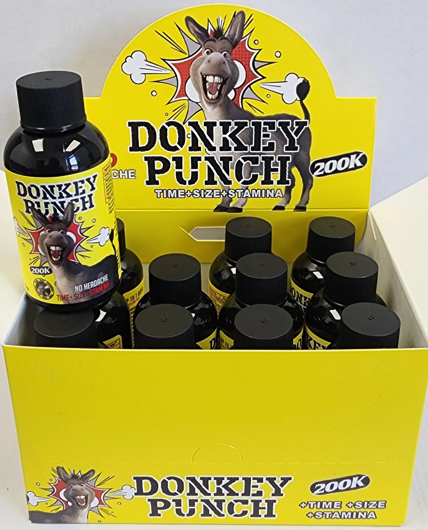 Rhino Shots 2oz 12pk Display Donkey punch