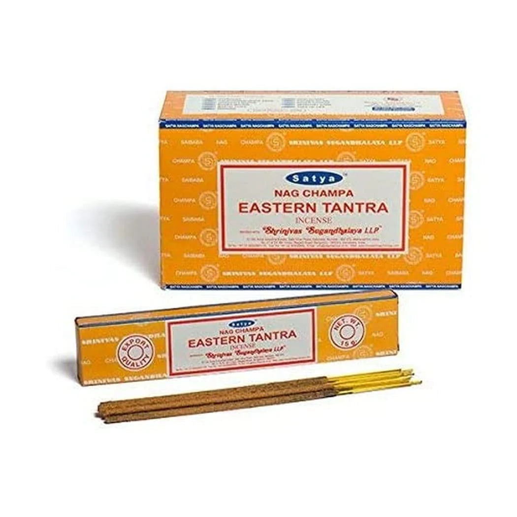 SATYA NAG CHAMPA EASTERN TANTRA INCENSE 12 CT