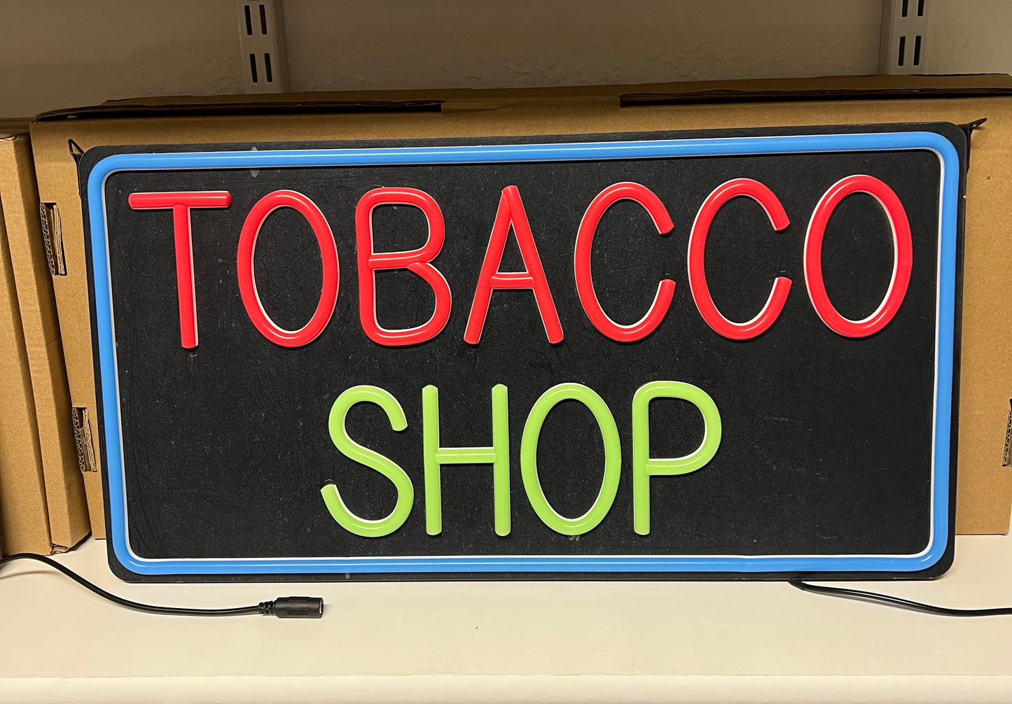 LED SIGN JUMBO TOBACCO SHOP