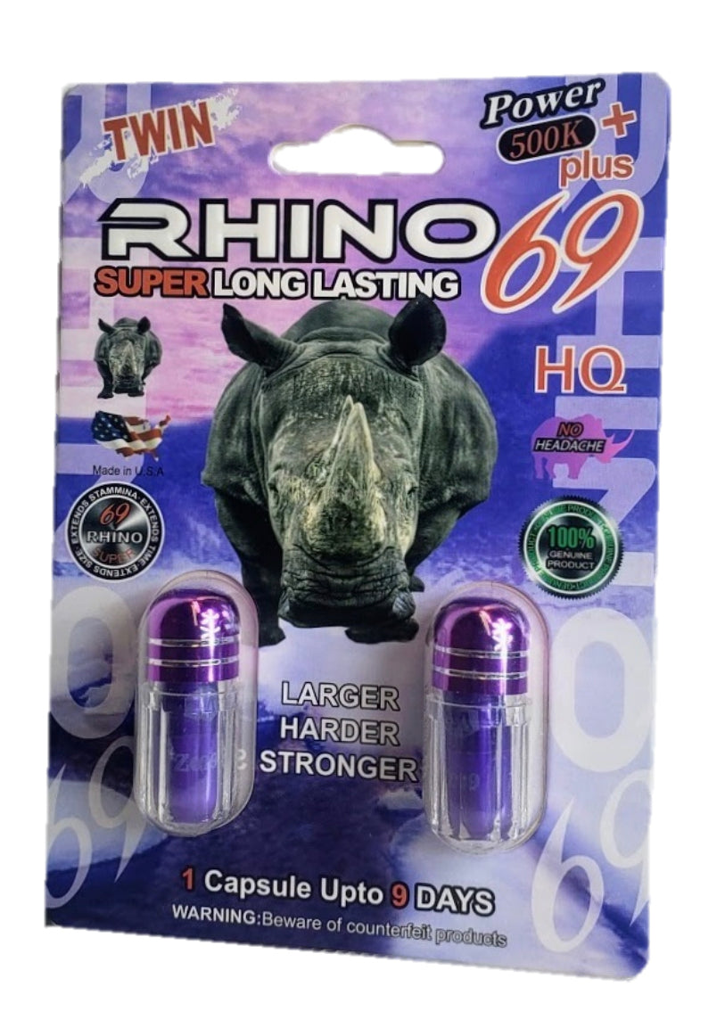 RHINO 69 DOUBLE CAPS 24PK ($3.99 EA)