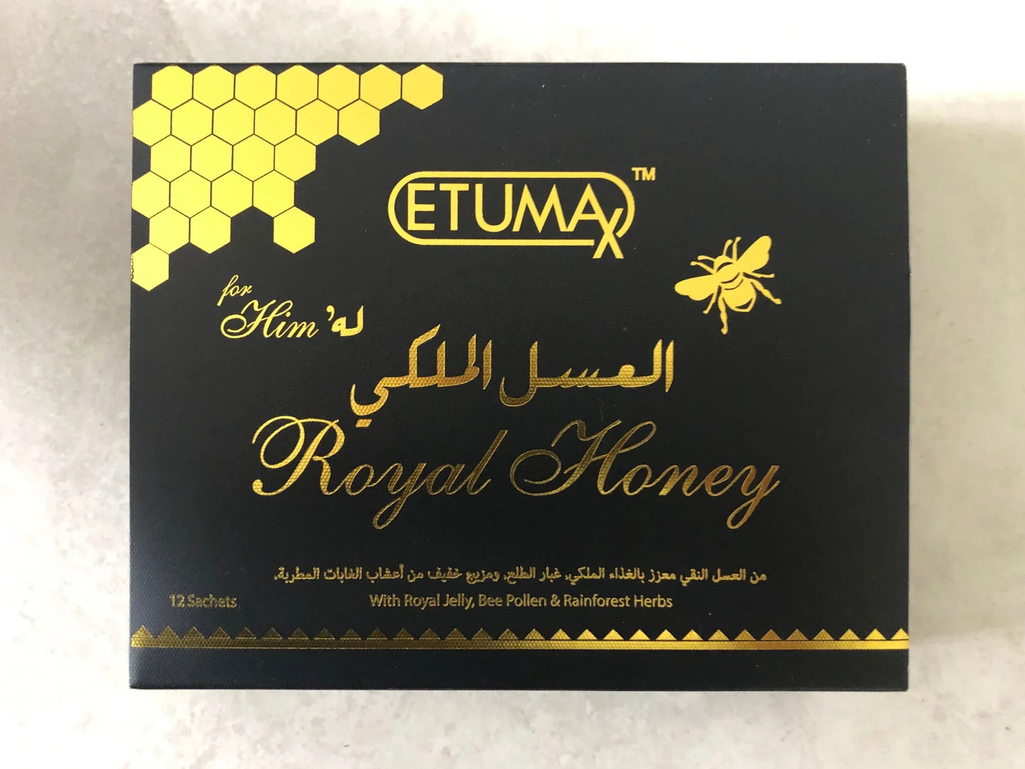 ETUMAX ROYAL HONEY 12 CT