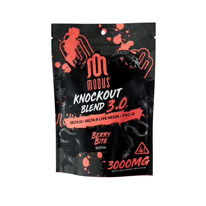 MODUS KNOCKOUT GUMMIES 3000MG