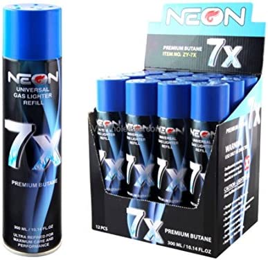 NEON BUTANE 7X 12 PC