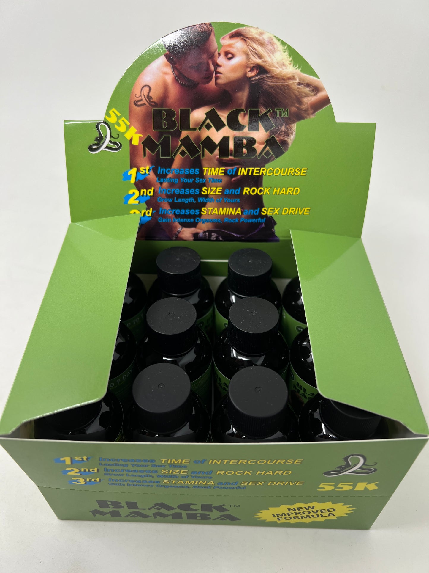 BLACK MAMBA SHOTS 55K 12CT $2.49 EA