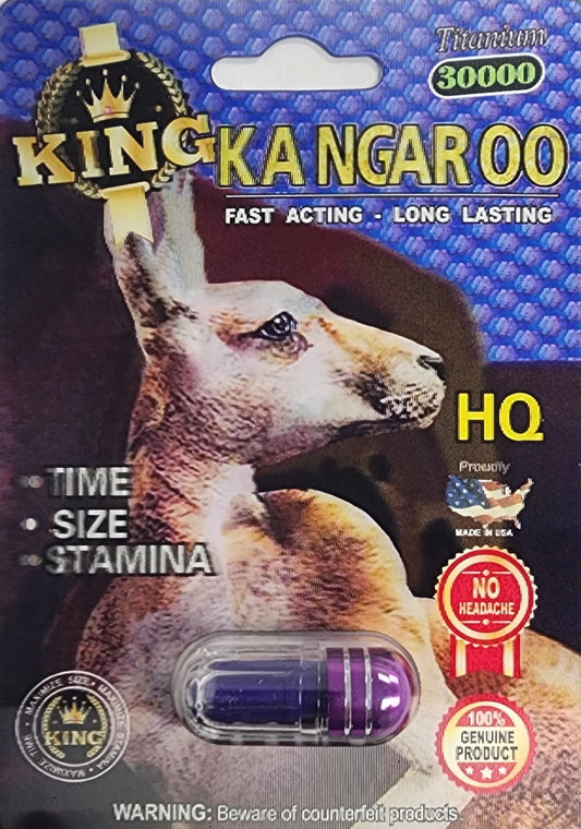 Kangaroo 30000 1 Capsule  $2.99 EA