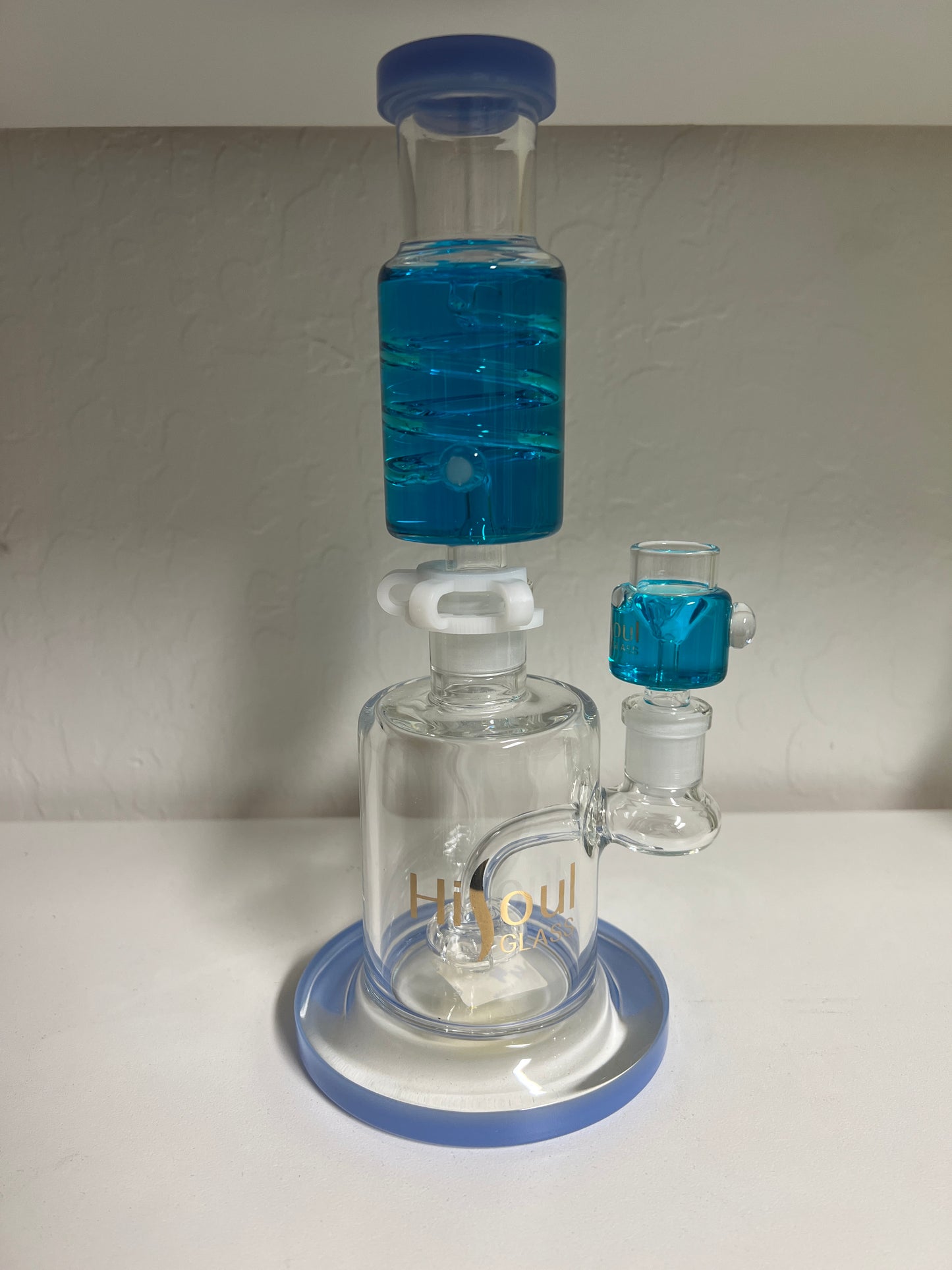 GLASS BONG HI SOUL LIQUID BUBBER ( D1 )