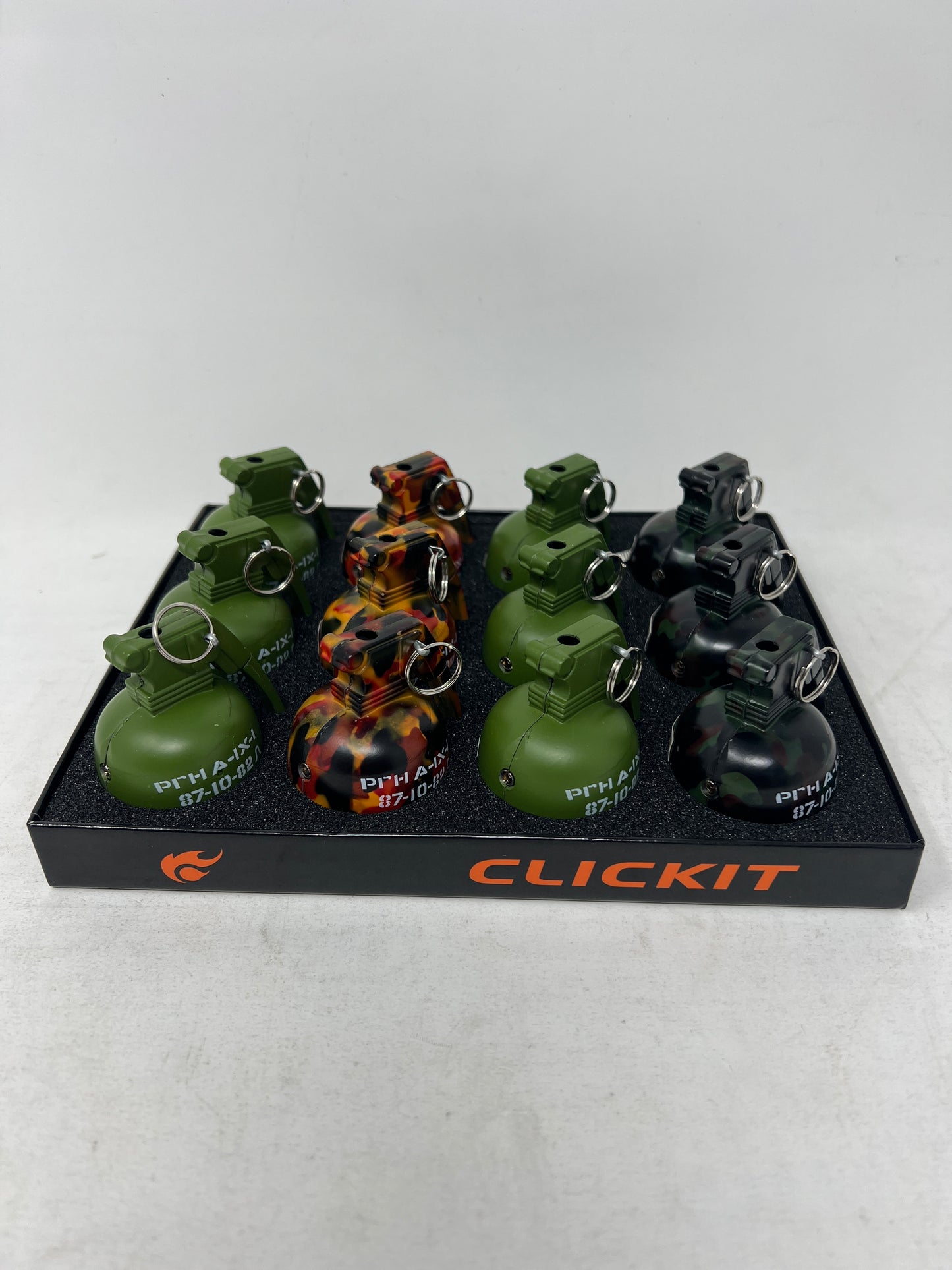 CLICKIT LIGHTERS BOMBS 12 PCS ( $ 3.99 EA )