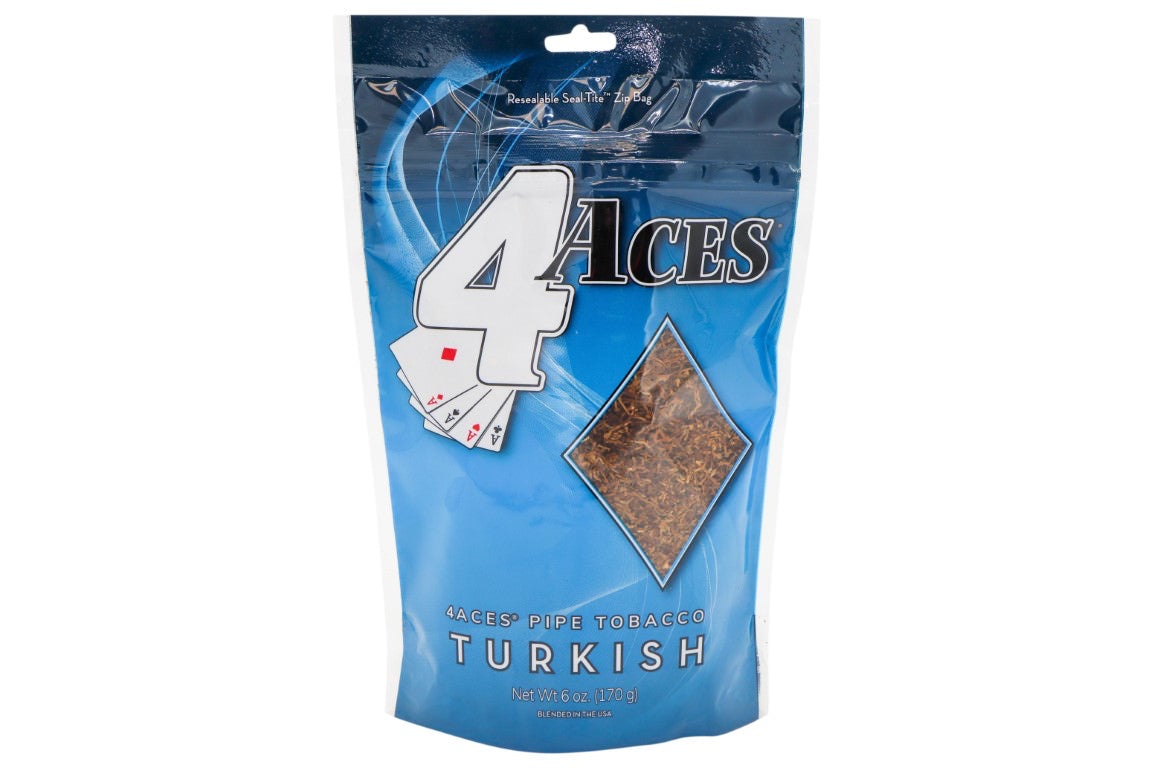 4 ACES PIPE TOBACCO - TURKISH (6 OZ)