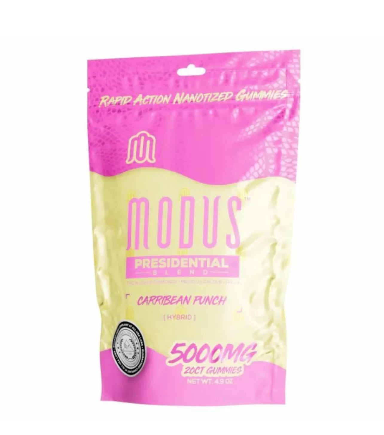 MODUS Presidential Blend 5000MG 20CT/Bag 5/Box THC-A Liquid Diamonds• Pegasus Delta 8• THC-V