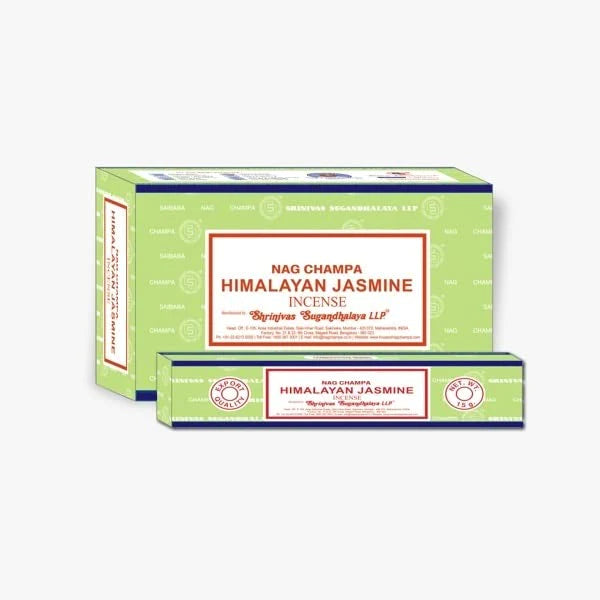 SATYA NAG CHAMPA HIMALAYAN JASMINE INCENSE 12 CT