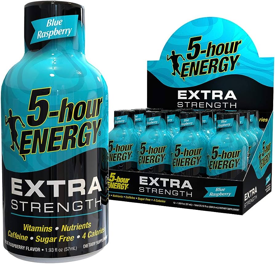 5 Hour Energy Extra Strength - Blue Raspberry