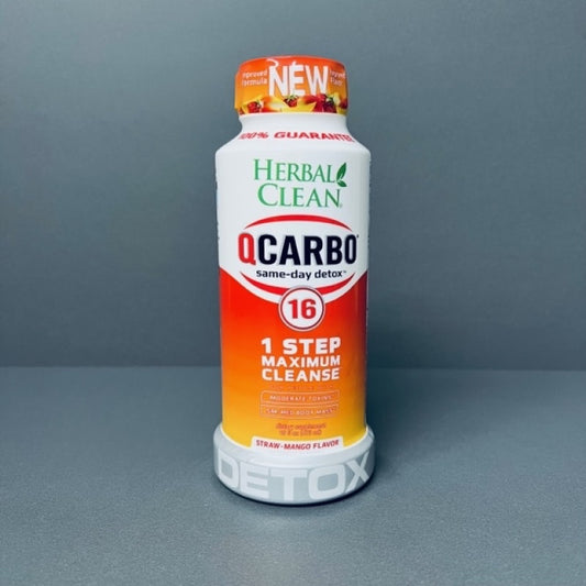 QCarbo 16oz Straw-Mango