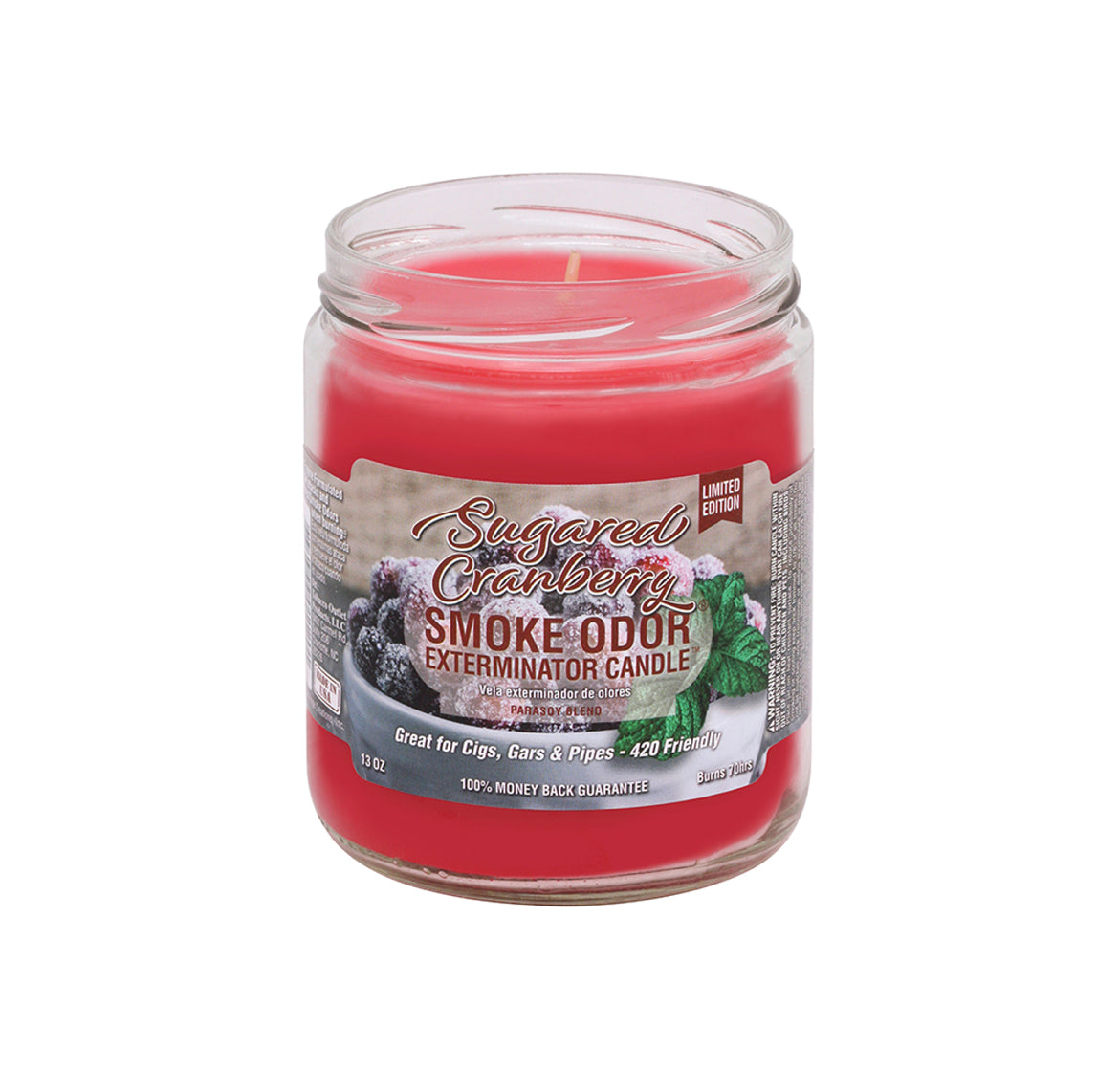 SMOKE ODOR CANDLE 13OZ JAR CANDLES ( MIX & MATCH)