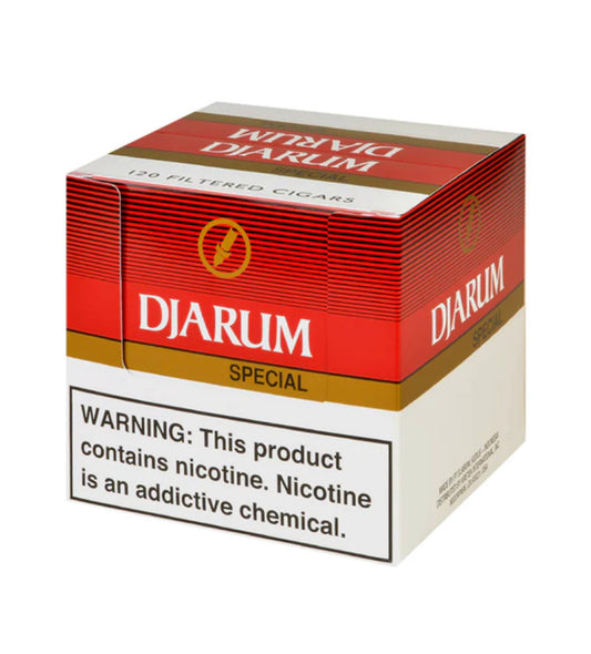 DJARUM SPECIAL FILTERED CIGARS 10 PACKS OF 12