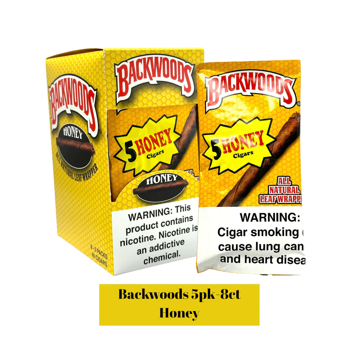 BACKWOODS CIGARS 5PK/8 CT