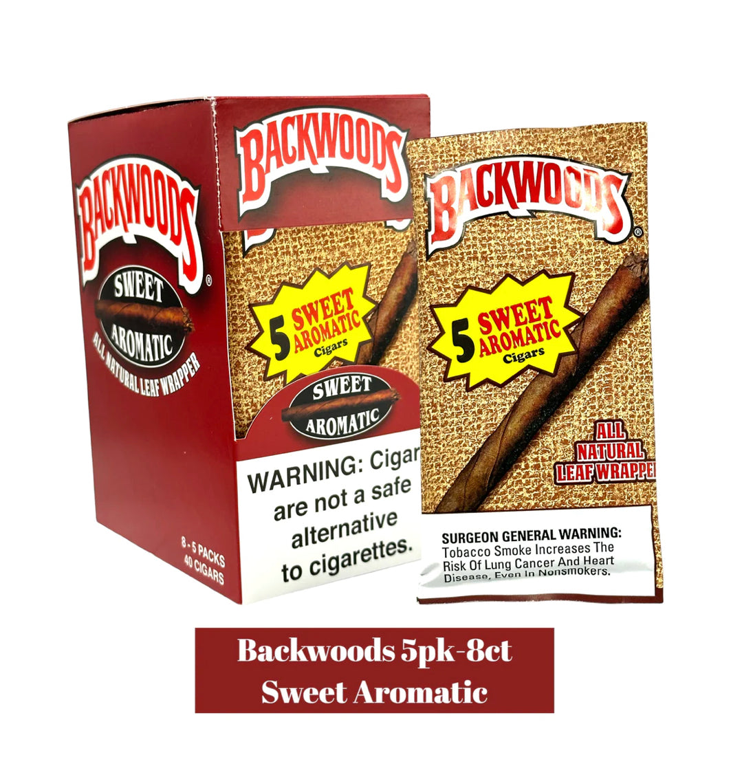 BACKWOODS CIGARS 5PK/8 CT