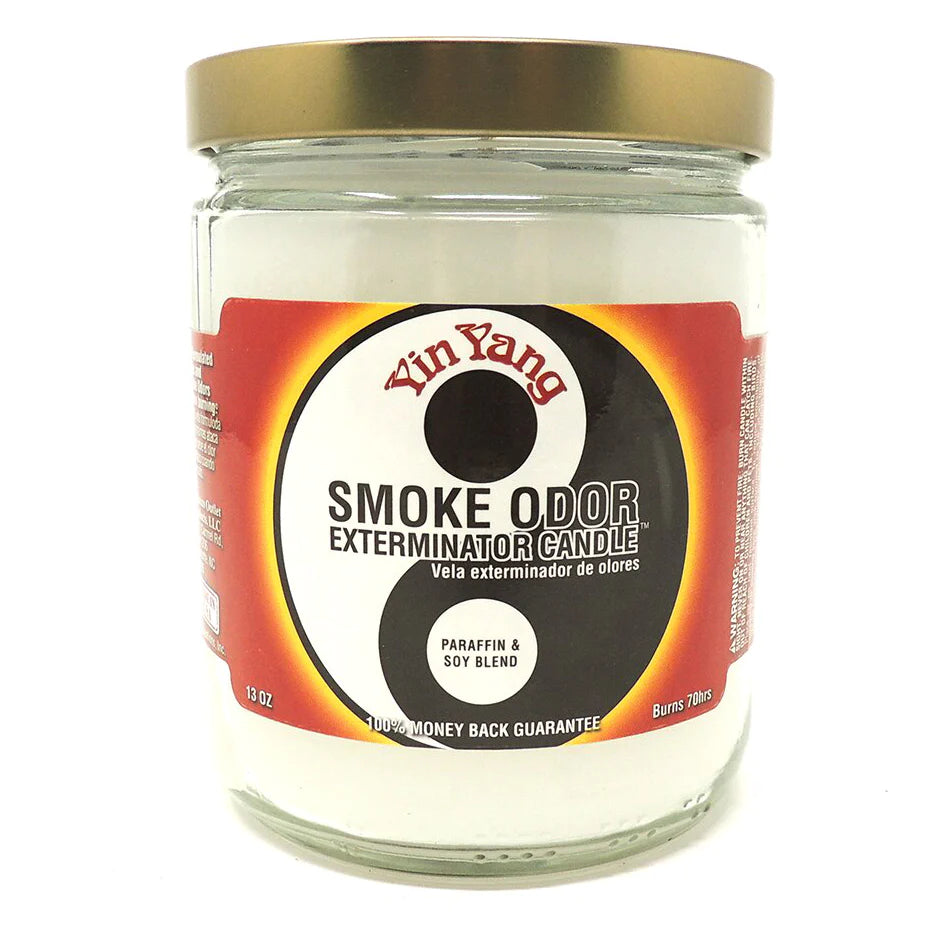 SMOKE ODOR CANDLE 13OZ JAR CANDLES ( MIX & MATCH)