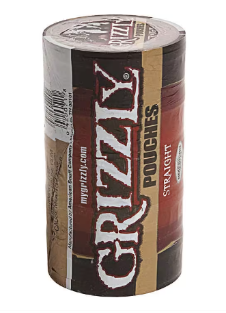 GRIZZLY POUCHES PREMIUM TOBACCO 0.84 OZ - 5 CT