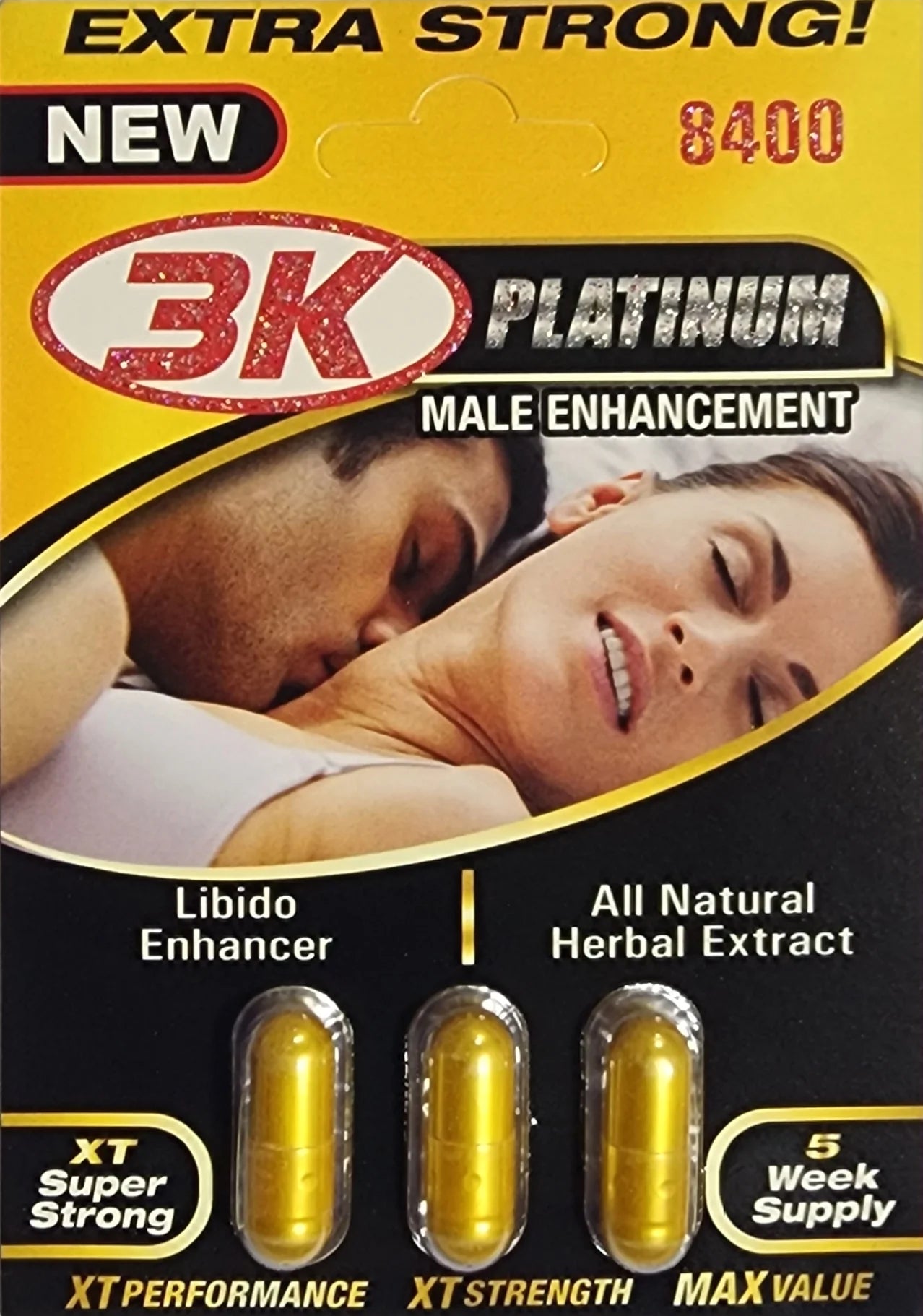 Rhino 3ko Platinum three pills $4.99 EA