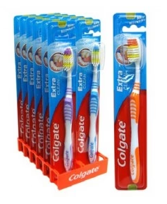 COLGATE TOOTHBRUSH - EXTRA CLEAN 12CT ($1.39 EA)