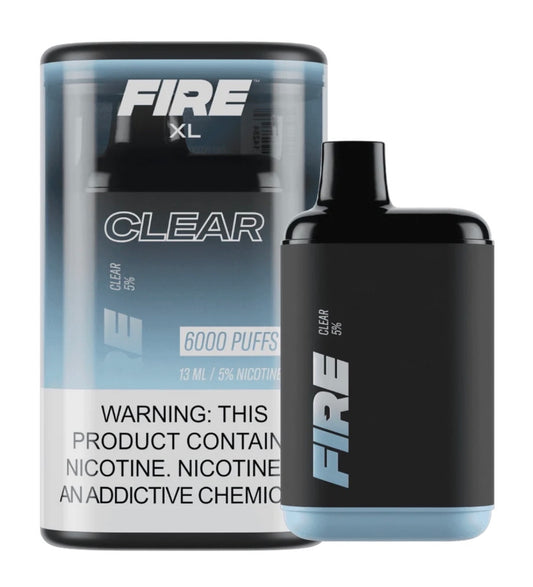 FIRE XL CLEAR DISPOSABLE 6000