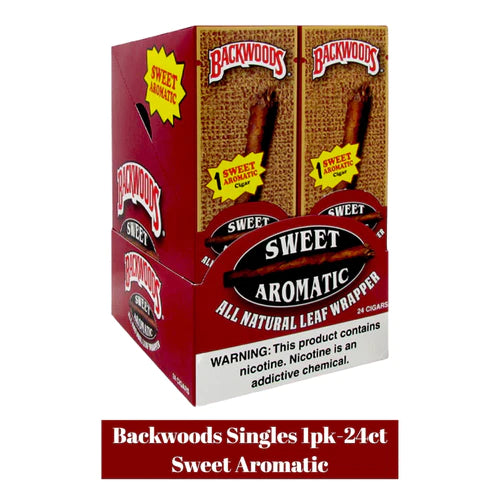 BACKWOODS CIGARS SINGLES 24 CT