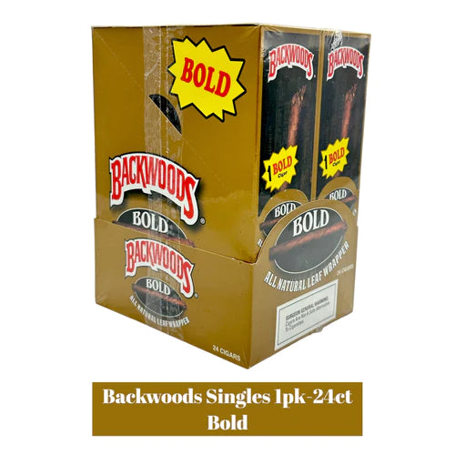 BACKWOODS CIGARS SINGLES 24 CT