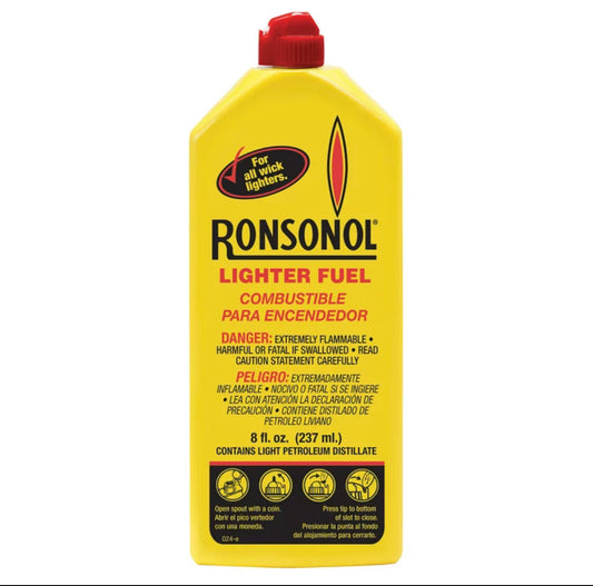 RONSONOL LIGHTER FUEL 8OZ 24 CT ($3.99 EA)